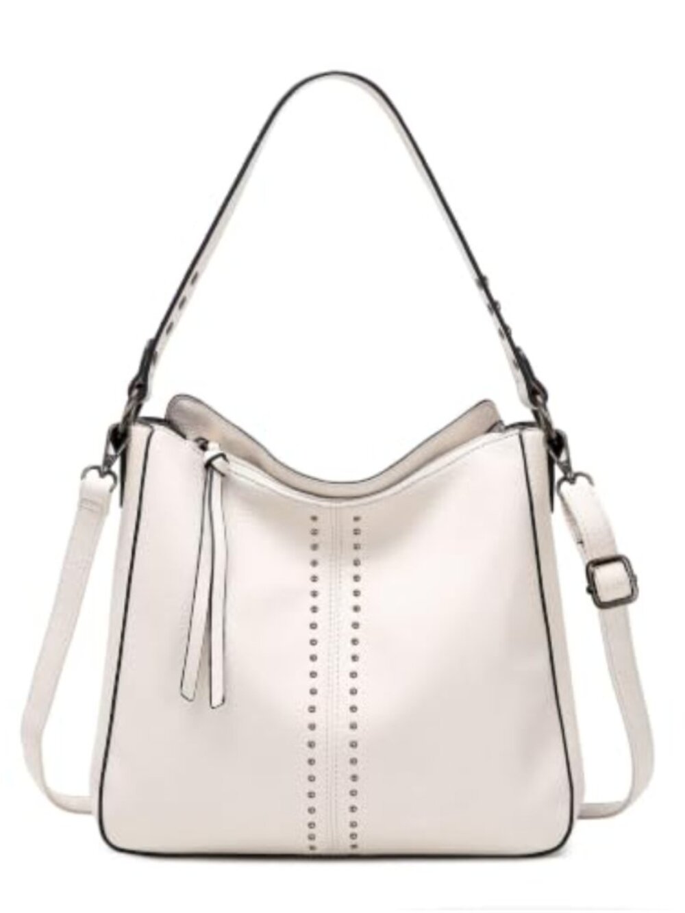 Hobo Bag Vegan Leather Shoulder Crossbody Purse Adjustable Strap